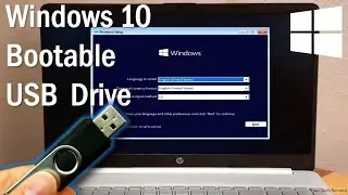 How to create bootable USB flash drive to install Windows 10 | Step By Step