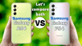 Samsung Galaxy F54 vs Samsung Galaxy A34 : Comparison😮❓