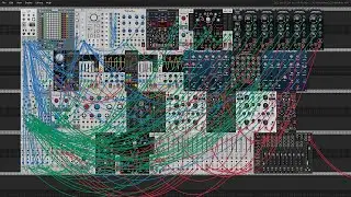One hour generative modular ambient in VCV Rack