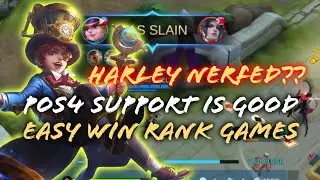Harley as Support is also very effective even he nerfed.