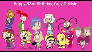 Happy 53rd Birthday, Grey Delisle