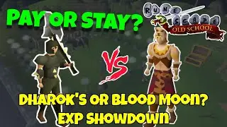 Pay or Stay #50 | Dharok's vs Blood Moon / Macuahuitl | OSRS NMZ