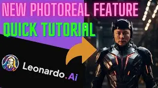 How to use the PHOTOREAL feature on LEONARDO AI in 40 seconds!!!