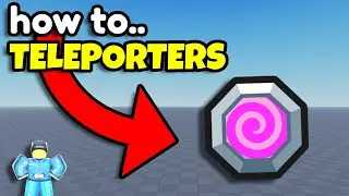 How To MAKE TELEPORTERS in Roblox Studio!