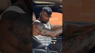 When you have road rage with the wrong Thug 😂😂😂 #shorts  #comedy