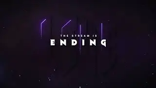 4K Stream Ending Soon Template || Motion Cloud