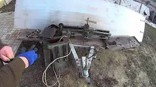 ТВШ-3 (школьный токарный станок) восстановление.