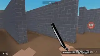 Играю в блок страйк (Первое видео)