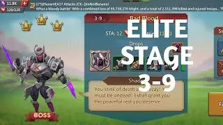 Lords mobile Elite stage 3-9 f2p |Bad blood stage 3-9