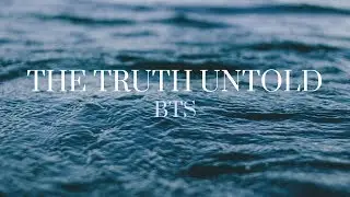 [ACOUSTIC COVER] The Truth Untold - BTS | Seba