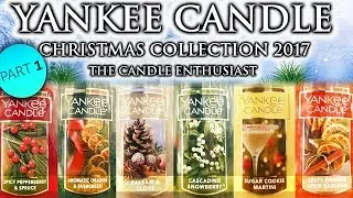 Yankee Candle NEW 2017 CHRISTMAS Collection 6 Fragrances - Reviews - Online EXCLUSIVES - Pt 1