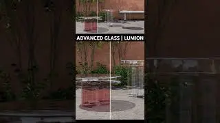 Advanced Glass settings in Lumion 2024 #lumion2024 #lumionglass #lumionrender