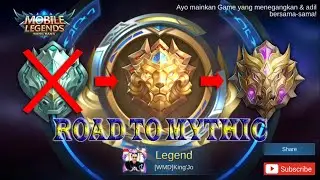 ROAD TO MYTHIC!! BYE-BYE EPIC!!! || LING VS KAJA = AUTO GA BERKUTIK!!