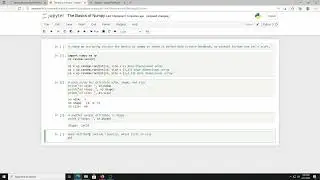Python Data Science Handbook: full text in Jupyter Notebooks CH 2