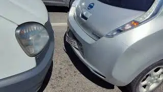 Nissan leaf ДТП и допка