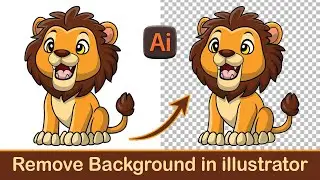 How to remove background in Adobe Illustrator 2025 l Ayaz Inspire