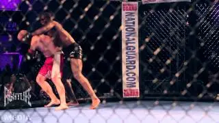 MMA fighter gets knocked out by head kick March 23, 2013
