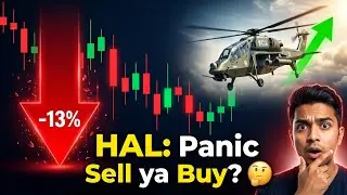 HAL Share Price Kyu Gira? 📉 | Q3 Results, ₹35 Dividend, ₹2.22 Lakh Cr Order Book & Tejas Mk2 Update