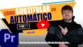 ㊗ Cómo poner SUBTÍTULOS AUTOMÁTICOS en ADOBE PREMIERE PRO 2024- Transcribir automáticamente