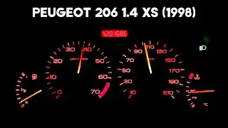 Peugeot 206 1.4 (1998) - Acceleration 0-100
