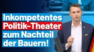 Frank Rinck rechnet mit der Landwirtschaftspolitik der Ampel ab! - AfD-Fraktion im Bundestag