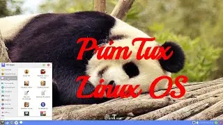 PrimTux Linux OS booting from installation