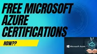FREE Microsoft Azure certifications | How to get certified for FREE