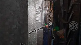 Duck 🦆 Tape ® is not Duct 💨 Tape #HVAC #AC #DYK #TIL #englishgrammar #TradeMark #Trades #DIY #Home
