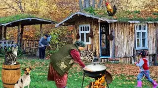 Grandma Cooked Cabbage Rolls with Beans and Vegetables without Meat.