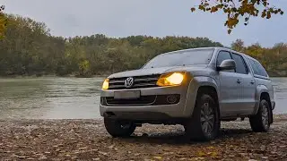VW Amarok with a Toyota engine and a Porsche transfer case / V8 3UZ-FE 6AT swap full time