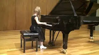 De Bach Au Jazz 2018 - Group A 1st Prize: Utkina Anastasia, 7 years, Russia