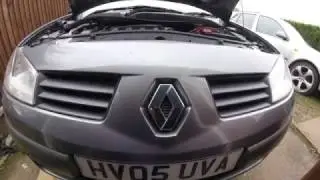 Where is the Renault Megane Freon Sensor / Где находится датчик фреона  Renault Megane