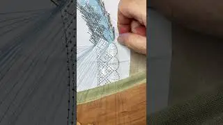 🤯 How do you keep track of all those bobbins?? #bobbinlace #fiberart #lace #art #asmr
