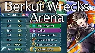 Fire Emblem Heroes - When Berkut Is An Arena Bonus Hero... [Tier 19/20]