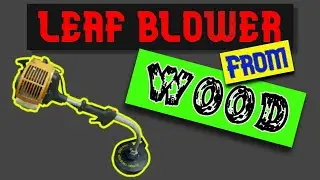 String Trimmer HACK!  I Made a Leaf Blower.