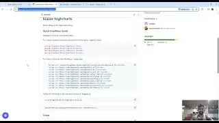 HighChart Demonstration in  net core using Blazor
