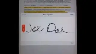Abode Fill & Sign - How to open and sign a pdf form ( then delete the form and signature)