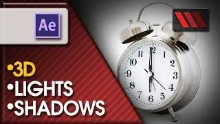 Creating lights and casting shadows in Adobe After Effects CS6