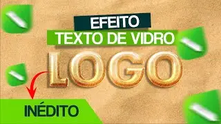 CRIANDO EFEITO EM TEXTO NO COREL DRAW - TEXTO DE VIDRO 