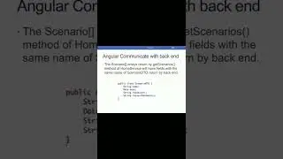 Angular Part -21| Angular communticate with backen | ng for directives | App module #education