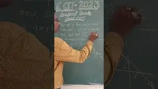 Analytical Geometry Short cut for Ecet 2023 ||Trick-6