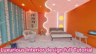 modern style interior design|3D Interior walkthrough|modern house•|new interior design|Er Agraz khan