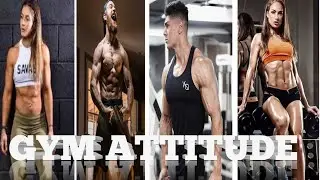 ⛔Gym attitude status 🏋️‍♀️💪#fitness #muscle #training