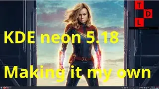 KDE neon 5.18 | Making it my own | Distro Shuffle