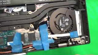 Simple Hack To Clamp Down A Ribbon Cable Connector With a Missing Clamp When Repairing a Laptop