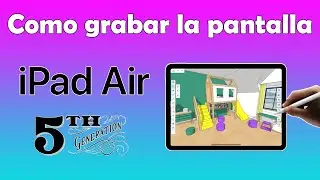 Como grabar pantalla en iPad Air 5, como grabar la pantalla del iPad Air 2022
