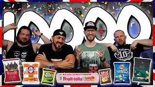 OUR LARGEST BRITISH TASTE TEST EVER!! 10k Subs Celebration!