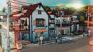 🏞️ Mt. Komorebi Rental Homes 🏡 The Sims 4 | Stop Motion (No CC)