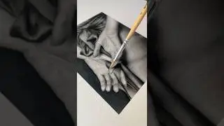 my charcoal drawing ‘Just to linger a little longer🩶