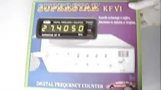 COBRAWORXSHOPZ SUPERSTAR KF-VI 6-DIGIT FREQUENCY COUNTER